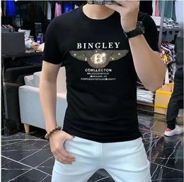 T-shirt firmata T-shirt casual con top a maniche corte stampato in vendita abbigliamento hip hop da uomo di lusso taglia asiatica m-7XL