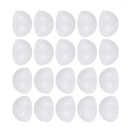 Party Decoration 200 Pcs White Ornament Floral Foam Sphere Nativity Crafts Kids Balls Painting Semicircle