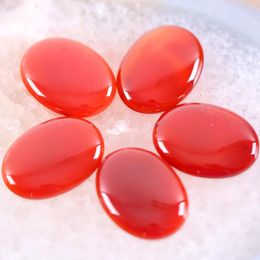 Charms Without Tags Stone 30x40MM Natural Red Carnelian Onyx Bead CAB Cabochon 1Pcs RK1697Charms