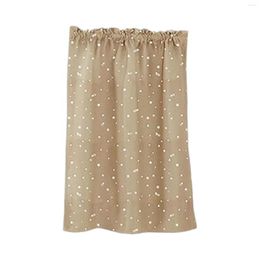 Curtain Blackout Curtains Kids Shiny Stars Boy Girl Bedroom Cutout Thermal Insulated Grommet Room Darkening