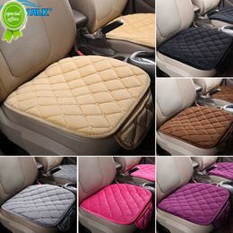 New Car Seat Cover Front Rear Flocking Cloth Cushion Four Seasons Auto Protector Mat Pad Keep Warm Universal Fit Truck Suv Van