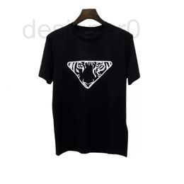 Men's T-Shirts popular Designer 2022 Summer and Women's Cotton Shirts Loose Couples French Simple Letters Hip Hop Short Sleeves Mens Round Neck Tees VOG1