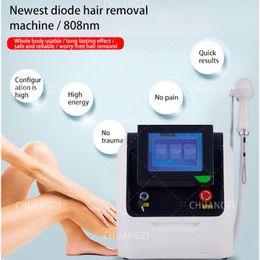 Popular Home Beauty Instrument Painless Permanent Hair Removal Machine Wavelength 755nm 808nm 1064nm Diode Laser ICE Platinum Professional Epilator