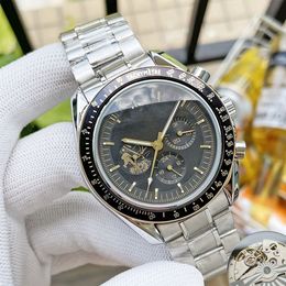Orologi da design da uomo orologi al quarzo di alta qualità 904L Acciaio inossidabile da polso impermeabile Montre de Luxe