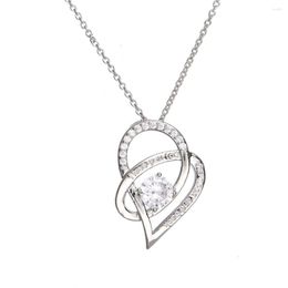 Chains Bettyue Arrival Ingenious Heart Shape Design Necklace Irregular Jewelry With Shiny Cubic Zircon For Women Exquisite Dress-Up