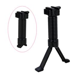 Tactical Vertical Grip with Retractable Spring Loaded Bipod Combine vertical fore-grip and bipod