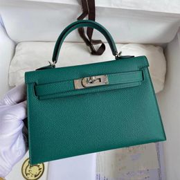 Womens Bag Handmade Beeswax Thread Designer Luxury Crossbody Handbag Multicolor Original Imitation Classic Epsom Leather Palm Pattern Mini Gift Box