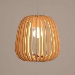 Pendant Lamps Bamboo Wicker Rattan Shade Light Fixture Rustic Country Japanese Modern Hanging Lamp Home Dining Room E27 220v For Decor