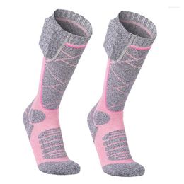 Sports Socks Winter Warm Outdoor Thermal Sock Heating Elastic Comfortable 3 Modes Adjustable Electric For Hiking Skiing