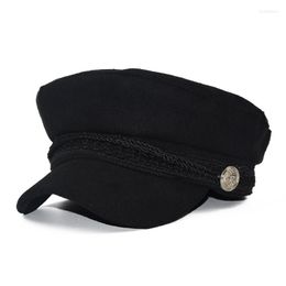 Berets Sboy Caps Women Gatsby Cap Octagonal Artist Hat Beret Driving Female Sunscreen Hats Painter Tour