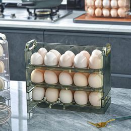 Storage Bottles Durable Convenient Compact Egg Rack Wear-resistant Refrigerator Box Stable For Home