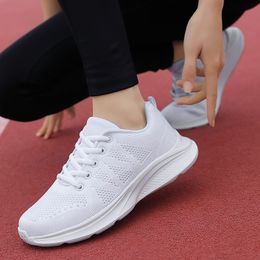 Women Flats Shoes Plus Size 42 Breathable Mesh Ladies Soft Ladies Casual Shoes Sock Flats Sneakers Zapatillas Mujer