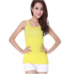 Women's Tanks 2023 U-Neck Sleeveless Knitted Fabric Tank Top Womens Female Fitness Vest For Ladies Sexy Summer Tops Waistcoat Crochet