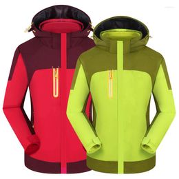 Hunting Jackets Men's Windbreaker Brand Winter Male Jacket Soft Shell Female Waterproof Tactical ClothingThicken Hooded Coats