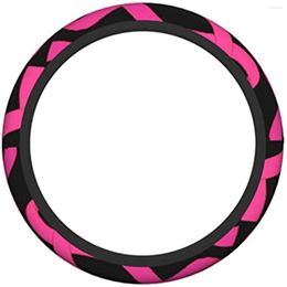 Steering Wheel Covers Breast Cancer Awareness Cover Universal 15 In Car Accessories Protector Comfortable Protective