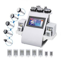 2023 Rf Vacuum For Cavitation Lipo Laser 40k Slimming Fat Reduce System Machine For Home Use