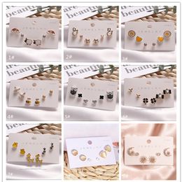 Stud Earrings S925 Sterling Silver Studs For Women Korean Suit Jewelry Children Earring