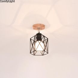 Ceiling Lights Modern LED Lamp Black White Light Loft For Home Indoor Kitchen Aisle Bar Lighting Coffee Shop Designer Foyer Fixtures