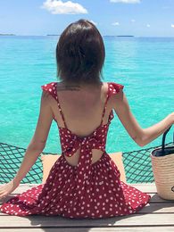 Повседневные платья открыты пляжные юбки женский летний приморский курорт Таиланд богемный подвеска платье