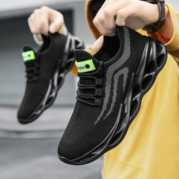 Fashion Men Sneakers Breathable Female Casual Shoes Men Women Mesh Shoes Fluorescent Green Running Shoes Woman