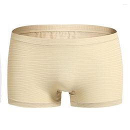 Underpants Men Ice Silk Underwear Sexy Low Rise Boxers Shorts Panties Briefs Lingerie Breathable Thin Bikini Trunks