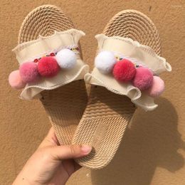 Sandals Summer Shoes Women Slipper Resort National Wind Is Cute