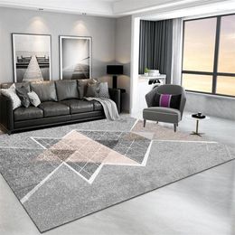 Carpets Nordic Style For Living Room Modern Simple Rug Bedroom Luxury Large Area Floor Mat Decor Washable Lounge