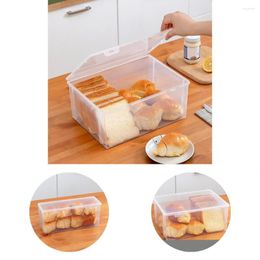 Storage Bottles Food Container Grade Cuboid Multifunctional Keep Drying Bread Holder Box For Home