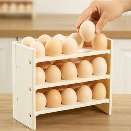 Storage Bottles Durable Egg Box Reusable Display Rack 3 Layer Design Holder