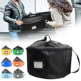 Car Organiser RV Water Pipe Oxford Cloth Storage Bag Wire And Cable Mesh Debris Repair Tool Hose