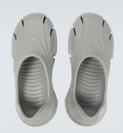 Summer Men's Sandals Moulded Rubber Open Toe Round Toe Anti slip Sandals Modern Fashion Lightweight Comfortable Walking Shoes EU39-46