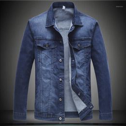 Men's Jackets Men Autumn Casual Denim Winter US Jean Retro Jacket Plus Size XXL-6XL 7115