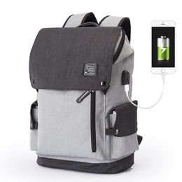 Backpack Tagdot Laptop Usb 13 14 15 Inch High Capacity Leisure Motion Travel Waterproof Male Teens School Bag