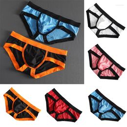 Underpants Briefs Underwear Bulge Pouch Panties Boxer Shorts Lingerie Low Rise Sexy Men Undershorts Waist Polyester Knickers