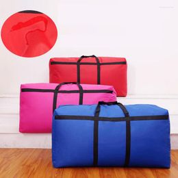 Storage Bags Duffel Bag Extra Thick Pressed Adhesive Oxford Cloth Moving Supplies Waterproof Doggy Quilt Clothing Travel