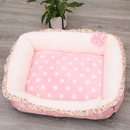 Pens Princess Pet Mat Cat Nest Warm Dog Kennel House Soft Puppy Sleeping Bed Dog Cushion Sofa For Chihuahua Dog Basket Cama Cachorro