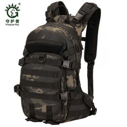 Backpacking Packs Hot Military Tactical Trekking Sport Travel 25L Nylon Camping Hiking Rucksack Camouflage Army Cycling Bicycle MaleBackpack Bag J230502