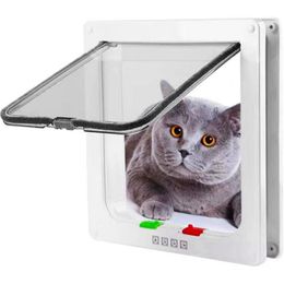 Cages Dog Door Hole Pet Supplies Cat Door Can Control the Direction of Entry and Exit Wholesale Products Home Garden