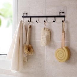 Hooks Simple And Modern No Nail Wall Mount Metal Wire For Kitchen Bedroom Entrance Bathroom Utensils Hook