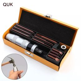 Schroevendraaier QUK Manual Impact Screwdriver Set Removable Screw Bits Bolt Nut Extractor DualWay Rotation Socket Handle Heavy Duty Repair Tool