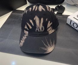 the United States fashion baseball cap female big-name designer alphabet Colour irregular hip hop cap summer outdoor sun visor tide