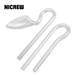 Accessories NICREW 10mm Mini Nano Glass Lily Pipe Jet Inflow Outflow Water Plant Tank Filter ADA Quality Fish Tank Filter Accessory
