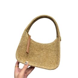 Designer woven bags women handbag purse one shoulder crossbody Tote Lafite underarm bag size 20cm