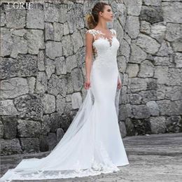 Party Dresses Mermaid Wedding Dresses Turkey 2020 Lace Appliques Bridal Dress Custom Made Wedding Gown vestidos de noiva Plus size T230502