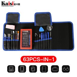 Schroevendraaier Kaisi 63 in 1 Magnetic Precision Electronics Screwdriver set Hand Tools For Phone Repair Tool Kit