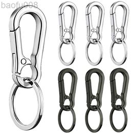 Robe Hooks 5PCS Gourd Buckle Keychain Climbing Hook Car Keychain Strong Carabiner Shape Keychain Accessories Metal Vintage Key Chain Ring W0411