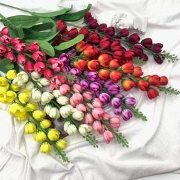 Decorative Flowers Lily Of The Valley Artificial Bouquet Fake Flower High Quality For Crafting Wedding Home Decoration Accessories