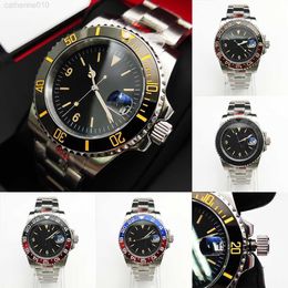 Wristwatches 40MM Retro Men's Automatic Japan NH35 ment Waterproof Sapphire Mechanical Men's Stainless Steel Strap G230502