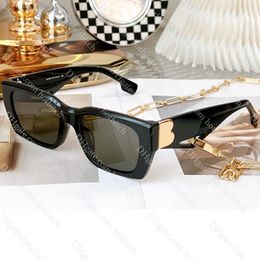 Metal B Letter Sunglasses Square Frame Sunglasses Designer Polarised Sunglasses High Quality Women Sun Glasses