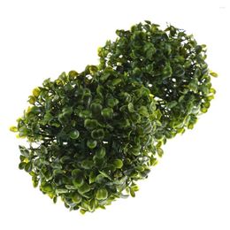 Decorative Flowers 15 Cm Artificial Plant Ball Topiary Tree Boxwood Home Christmas Outdoor Wedding Party Decoration